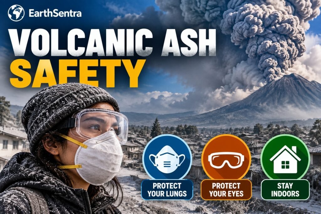 Ceniza volcánica: riesgos y medidas de protección antes, durante y después de una erupción